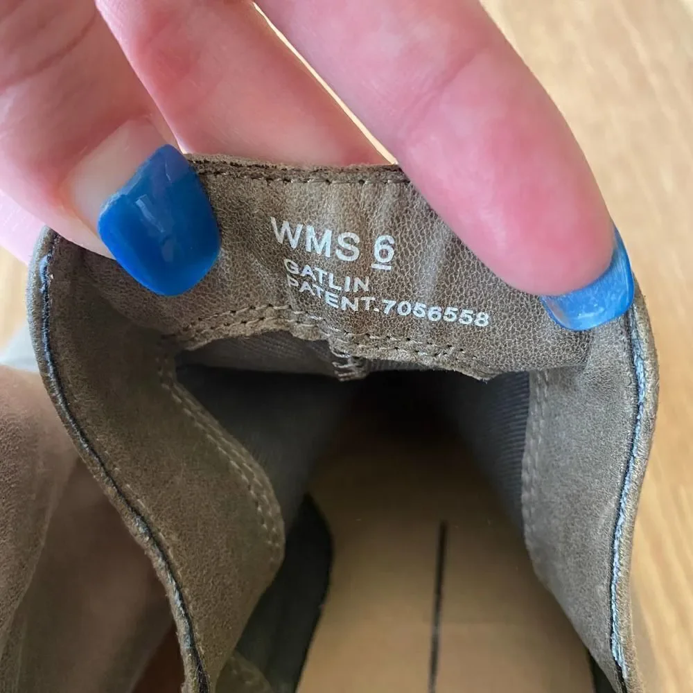 Report Gatlin Ankle Boot Olive Size 6